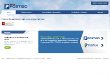 Tablet Screenshot of grupo-postigo.es